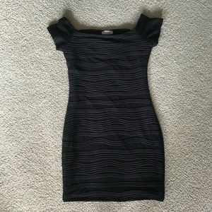 Brat Star black mini dress